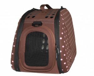 Innopet Brown Dot - transportēšanas soma dzīvniekiem 45 x 28 x 28.5 cm